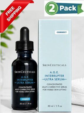 SkinCeuticals AGE A.G.E. Interrupter Ultra Serum Full Size 1 OZ Sealed brand.